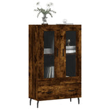 Highboard Smoked Oak 69.5x31x115 cm Engineered Wood 828321