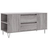 Coffee Table Grey Sonoma 102x44.5x50 cm Engineered Wood 831002