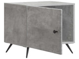 Bedside Cabinet 2 pcs Concrete Grey 43 x 34.5 x 50 cm 895492