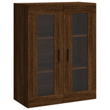 Wall Mounted Cabinet Brown Oak 69.5x34x90 cm 828499