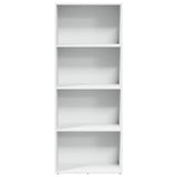Bookcase White 60x30x152 cm Engineered Wood 857908