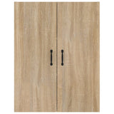 Hanging Cabinet Sonoma Oak 69,5x34x90 cm Engineered Wood 812270