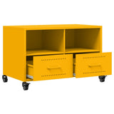TV Cabinet Mustard Yellow 68x39x43.5 cm Steel 846701