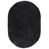 Shaggy Rug High Pile NAVARRA Black 300x200 cm Polyester 4102934