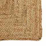 Handmade Rug Jute Natural 160x230 cm 133730