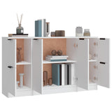 Sideboards 3 pcs White Engineered Wood 3115844