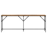 Console Table Old Wood 200 x 29 x 75 cm 871340