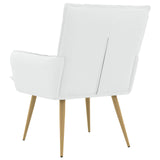 Armchair White Fabric 42047708