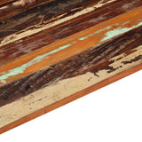 ZNTS Rectangular Table Top 60x120 cm 25-27 mm Solid Reclaimed Wood 286057