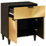 Bedside Table with Drawer 50 x 33 x 60 cm Solid Mango Wood 4017839
