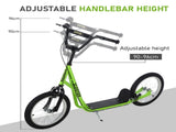 Kick Scooters for Kids with Adjustable Height, Anti-Slip Deck, Dual Brakes, Rubber Tyres, for Boys T3398P378912