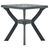 Bistro Table Green 70x70x72 cm Plastic 48800