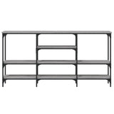 Console Table Grey Sonoma 160x29x80 cm Engineered Wood 839066