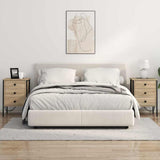 Bedside Cabinet with Drawer 2 pcs Sonoma Oak 42 x 41 x 61 cm 859483