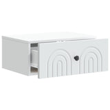 Wall-Mounted Bedside Cabinet 2 pcs White 49 x 34.5 x 20 cm 898106