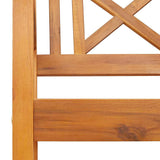 Garden Bench Brown 150 x 56 x 90cm Solid Acacia wood 4105525