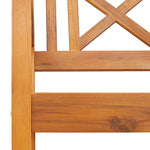 Garden Bench Brown 220 x 56 x 90cm Solid Acacia wood 4105527