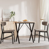 Dining Table Legs X-Frame 60x50x73 cm Steel 357905