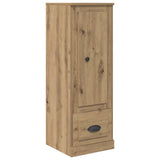 Highboard with Drawer 3 pcs Artisan Oak Engineered Wood 3402672