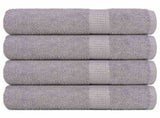 Bath Towels "FROGN" 4 pcs Grey 100x150 cm 360 gsm 136837