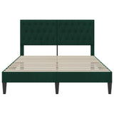 Bed Frame with Headboard Black 180 x 200 cm Velvet 42027696