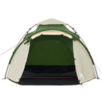 ZNTS Camping Tent Dome 3-Person Green Quick Release 4004226