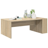 Coffee Table Sonoma Oak 95 x 50 x 34 cm Engineered Wood 8000166