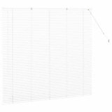 Venetian Blinds Height Adjustable White 130 x 140 cm Aluminium 42005980