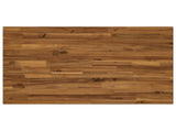 110 x 55 x 75 cm Solid Acacia Wood Natural and Coffee 937582