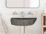 Wall-mounted Basin Grey 37 x 30 x 12 cm River Stone 4103951