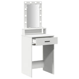 Dressing Table White 50 x 41 x 140 cm Engineered Wood 865154