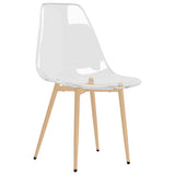 Dining Chairs 2 pcs Transparent PET 338062