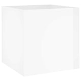 Hallway Furniture Set High Gloss White Engineered Wood 3082059