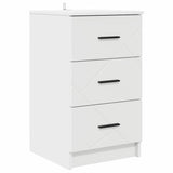 Bedside Cabinet White 38 x 38 x 66 cm Engineered wood 883374