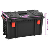 Portable Flight Case Black 57x35x32.5 cm PP 4007259