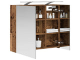 Bathroom Mirror Cabinet Old Wood 60 x 14.5 x 70 cm 889069