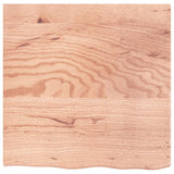 Basin Shelf Wall Mounted Steel and Solid Wood Oak 3302641