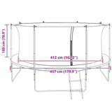 Safety Net for 4.57 m Round Trampoline 142101