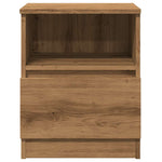 ZNTS Bedside Cabinets 2 pcs Artisan Oak 40x40x50 cm Engineered Wood 856501