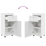 Bathroom Furniture Set TULUM 4 pcs White 60 x 34 x 63 cm 3398044