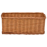 4 Piece Nesting Basket Set Brown Willow 286980