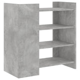 Sideboard Concrete Grey 73.5x35x75 cm Engineered Wood 848391