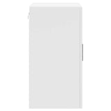 Kitchen Wall Cabinet Porto High Gloss White Engineered Wood 854059
