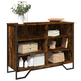 Sideboard Smoked Oak 101x35.5x74.5 cm Engineered Wood 848556