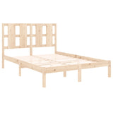Bed Frame without Mattress 120x190 cm Small Double Solid Wood 3105570