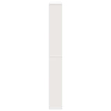 Shoe Cabinet 4-Layer Mirror White 63x17x134 cm 273936