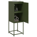 Highboard Olive Green 36x39x107 cm Steel 846534