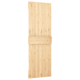 Sliding Door with Hardware Set 70x210 cm Solid Wood Pine 3203173