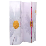 ZNTS Folding Room Divider 160x170 cm Flower 240477