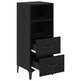Sideboard Black oak 34 x 34.5 x 90 cm Engineered wood 880954